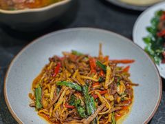 特色酸竹笋炒牛肉-云上千禾(水上店)