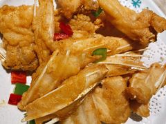 椒盐鱼骨-淘米捞·米汤脆鲩鱼火锅(福田皇岗店)