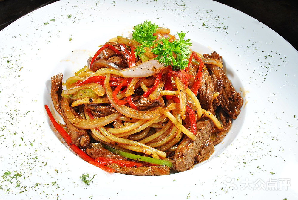 黑椒牛柳意面