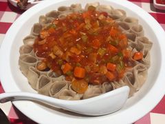 西红柿浇汁莜面-西贝(东城万达广场店)