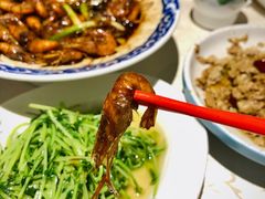 杭州老头儿油爆虾河虾-老头儿油爆虾·三潭印月