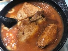 番茄浓汤鸡翅猪扒通粉-华嫂冰室(尖沙咀店)
