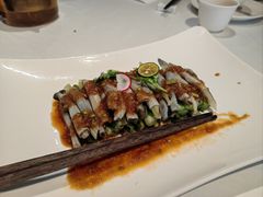 秋葵拌沙虫-黑明餐厅(白鹭洲店)