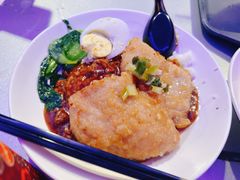 茄汁猪排饭-彗星餐厅(香港迪士尼乐园)