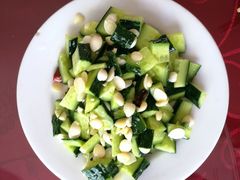 杏仁拌黄瓜-北京龙庆四季香农家饭庄·灶台鱼·碳烤虹鳟鱼(龙庆峡店)