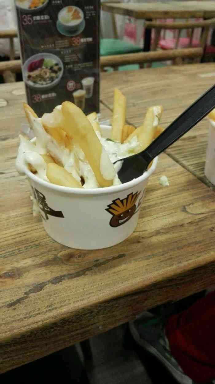 土豆风暴(来福士店)-"好像买的是蛋黄酱?本来就不喜欢吃薯条的.
