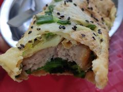 培根苦菊卷饼-北京大学-燕南食堂