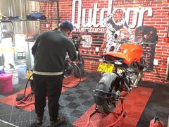 -摩道团机车工坊 摩托车维修 精洗店