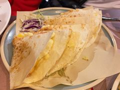 火腿土豆泥迪亚芝士饼-遇见西木美式餐厅(体育路店)