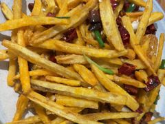 干煸藕丝-静一餐厅·湖北菜(前门店)