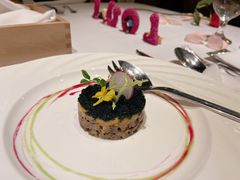 黑鱼籽酱香牛肉木瓜塔塔-王品牛排(常州吾悦广场店)