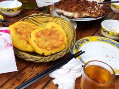 烤虹鳟鱼-何适山庄 ·可团建(水长城P2停车场店)