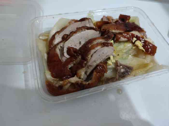 深井烧鹅-"今天来到这边这一家叫了一个外卖,然后这家.