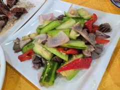 丝瓜炒鹅杂-烧鹅妹饭店
