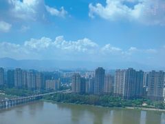 -三迪希尔顿酒店欢厨自助餐厅·高空闽江全景