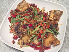 沙子口爆炒干鮟鱇鱼-单家老院·院子里的青岛菜(沙子口店)
