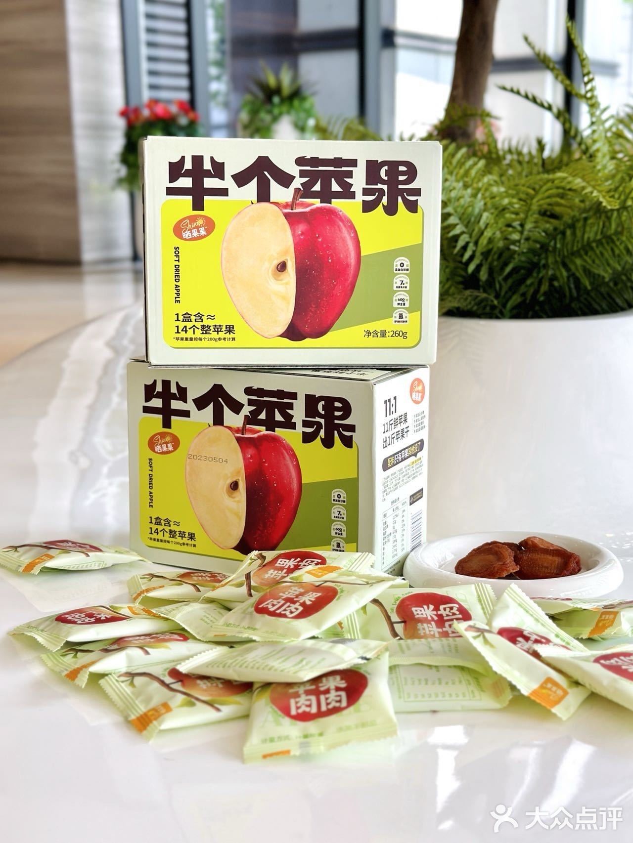 这个苹果干好特别，好好吃喔！