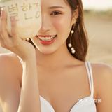 暖色系水景黄昏婚纱照