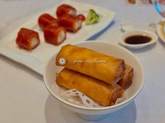 芝士鲜虾春卷-弘雅饭店