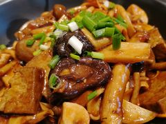 野山菌黑豆腐-峨嵋酒家(地安门店)