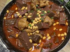 麻辣血旺-海富荣·锅贴·陕菜家常菜(阳光城店)