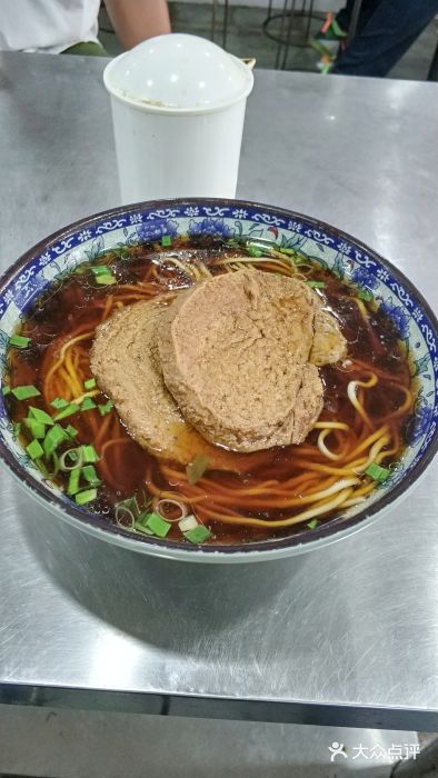 夫子庙面馆素鸡面图片