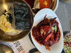 -草家酱蟹炭火烤肉店(珲春南路一店)