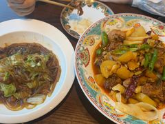 新疆沙湾大盘鸡小份-巴依老爷新疆美食(牡丹园店)