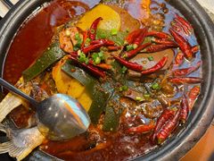 -探鱼·鲜青椒爽麻烤鱼(番禺万达店)