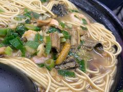 虾爆鳝面-常熟炒浇面馆(蓝旗街店)