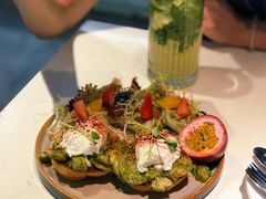 罗勒酱杂菌班尼迪蛋-BE BRIGHT KITCHEN(正佳广场店)
