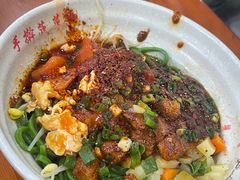 四合一菠菜手擀面-手擀菠菜面(西康路店)