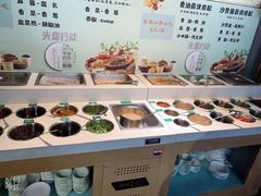 自助调料区-城南老友羊蝎子火锅(花乡奥莱店)