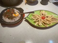 杂粮菌煲饭-一叶一世界·素食餐厅(锦华万达店)