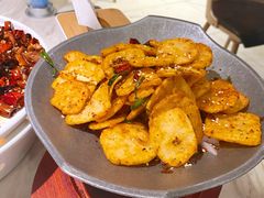 干锅土豆片-茅庐川菜(青岛凯德店)