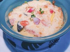 德国香肠焗土豆泥-蜜桃花开·中西融合菜E&W(南长街店)