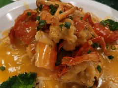芝士焗龙虾伊面-盛港湾海鲜食府(黄沙店)