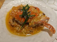 青蟹蟹粉拌面-十面欢腾·海鲜面·台式Bistro(长乐路店)