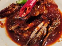 -草家酱蟹炭火烤肉店(珲春南路一店)