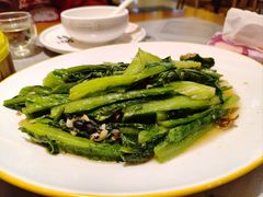豆豉鲮鱼油麦菜-如轩·海鲜砂锅粥·潮汕菜(东城店)