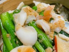 海味蒸广东菜心-维园悦谱·海派家常菜(乌鲁木齐南路店)