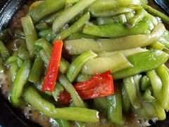 铁板鲜芋梗-农厨好味·温泉鹅·农家菜