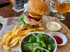 芝士汉堡-蓝枪鱼西餐厅(锦华店)