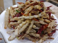 干煸藕丝-江城燕子大排档(江汉路步行街店)