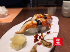 鳗鱼手握寿司-山葵家·创意料理(临平银泰城店)