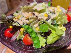 有机时蔬沙拉-盘炉forenza·云贵川融合小食堂 ( 钟楼中柳巷店)