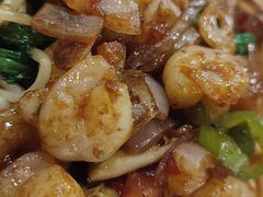 爆炒虾仁面-兰溪十八浇(天一店)