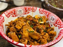 -二厨·吊桥小院·脆皮烧鸡公·本地农家菜(沿江西路店)