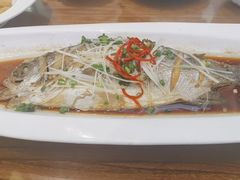 油淋海碟鱼-巨鼎谭家菜(普照寺路店)