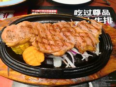 煎烤沙朗牛排套餐-尊品牛排(沙湾印象汇店)